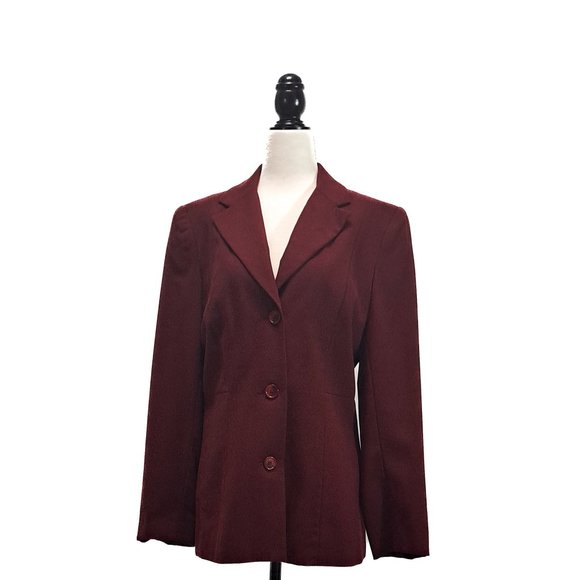 Pure Virgin Wool Women's Blazer Vintage 90's - Picture 2 of 5